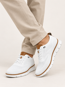 Men’s Orthopedic Knit Lace-Up Sneakers