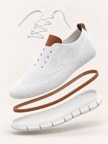 Men’s Orthopedic Knit Lace-Up Sneakers