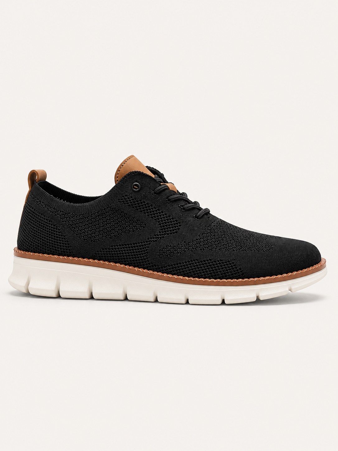Men’s Orthopedic Knit Lace-Up Sneakers