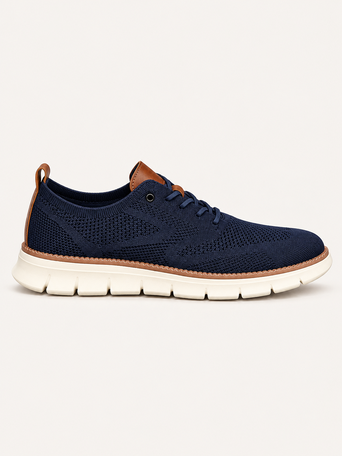 Men’s Orthopedic Knit Lace-Up Sneakers